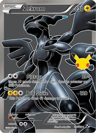 PokeDATA - Check current Pokemon card values for Zekrom 114!